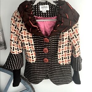 ⭐️An Ren Rare Vintage Wool Blend Willy Wonka Super Amazing Jacket⭐️